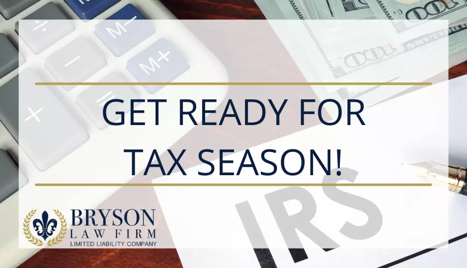 Get Ready for Tax Season!