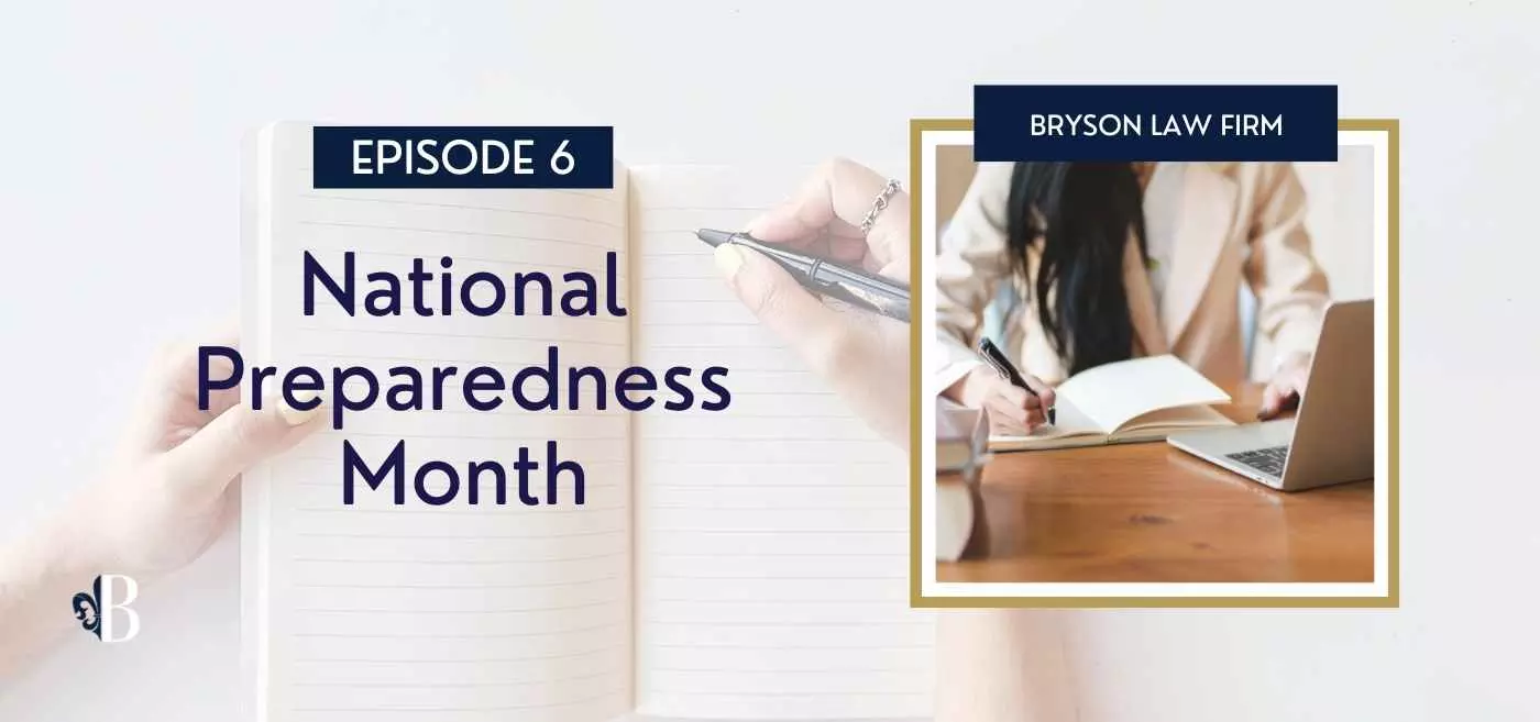 Episode 6 - National Preparedness Month
