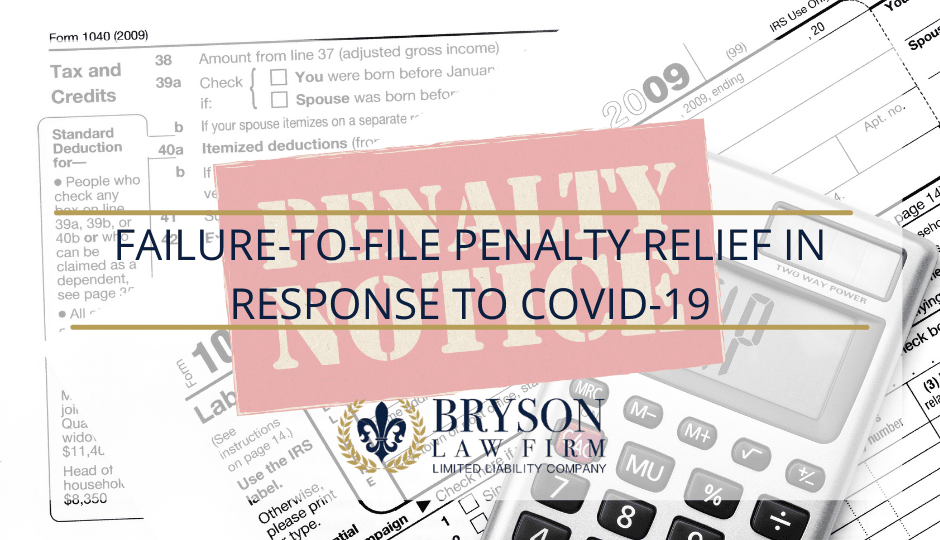 IRS Penalty Relief in Response to COVID-19