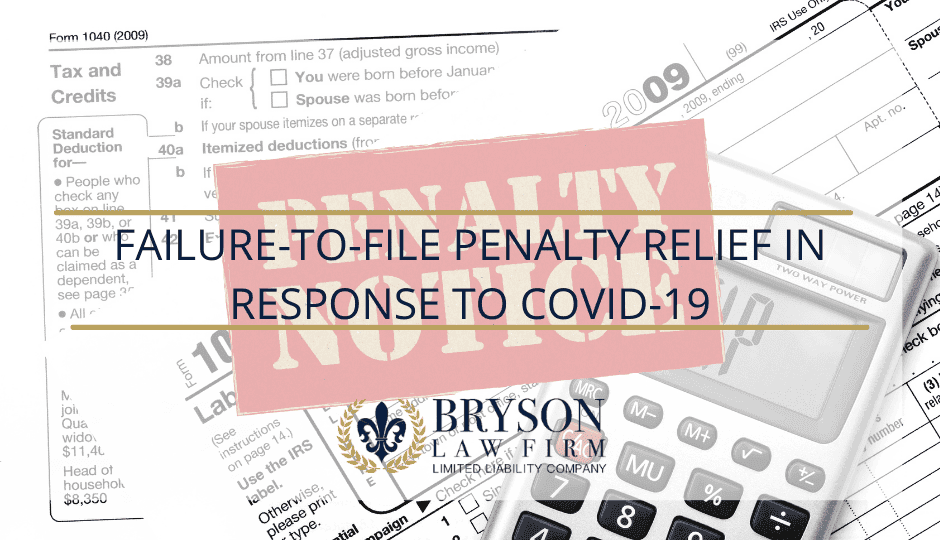 IRS Penalty Relief in Response to COVID-19