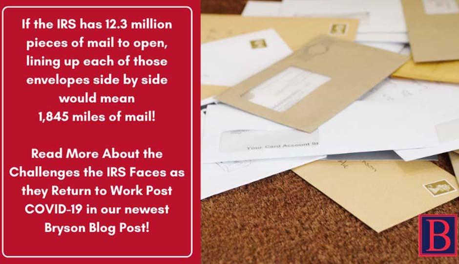 IRS Challenges as They Return to Work