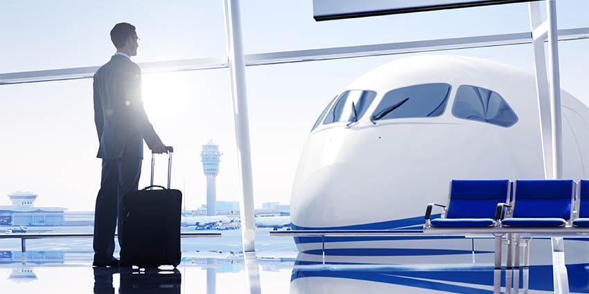 businessman airport
