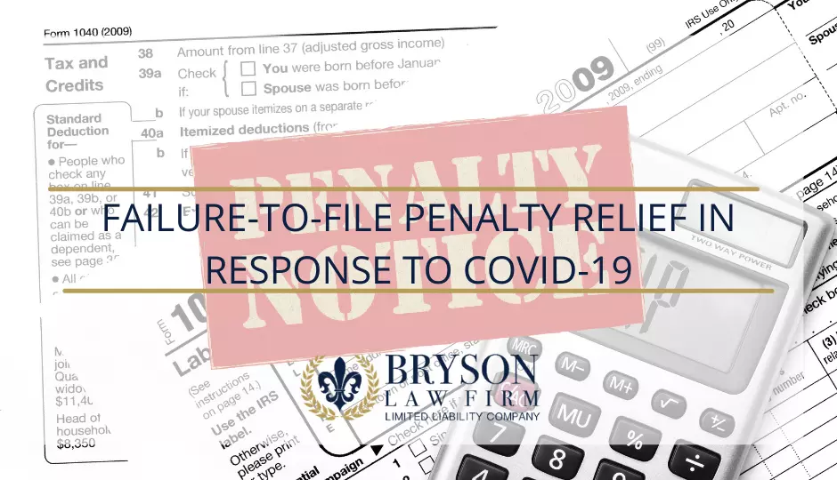 COVID_Penalty_Relief IRS Penalty Relief in Response to COVID-19