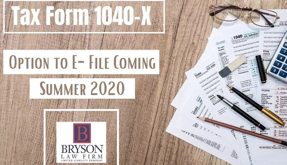 Tax Form 1040-X: Option to E-File