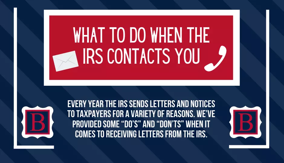 What Should You Do If You Get a Letter or Notice from the IRS?